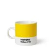 Copenhagen Design Tasse à Expresso Pantone Jaune -Boutique Cristal d'Arques tasse a expresso pantone jaune