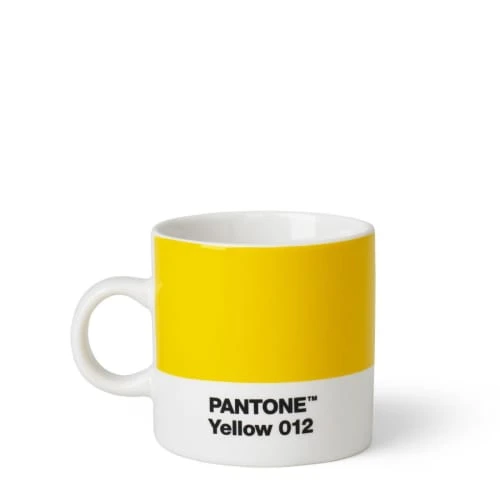 Copenhagen Design Tasse à Expresso Pantone Jaune 3 Copenhagen Design Tasse à Expresso Pantone Jaune