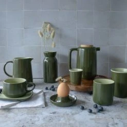 OGO Living Tasse à Thé Avec Soucoupe En Grès 30 Cl -Boutique Cristal d'Arques tasse a the avec soucoupe en gres 30 cl 4