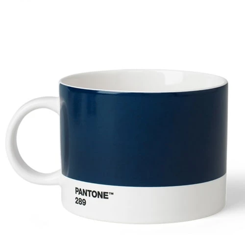 Copenhagen Design Tasse à Thé Pantone Bleu Foncé 3 Copenhagen Design Tasse à Thé Pantone Bleu Foncé