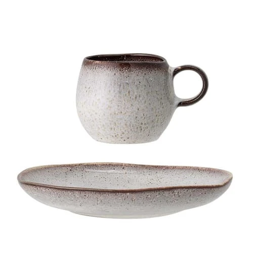 Bloomingville Tasse Avec Soucoupe Mia 4 Bloomingville Tasse Avec Soucoupe Mia – Image 2