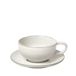 Broste Copenhagen Tasse Avec Sous-tasse Gris Sable