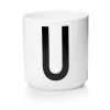 Tasse Blanche Design Letters Porcelaine Blanc -Boutique Cristal d'Arques tasse blanche design letters porcelaine blanc 108