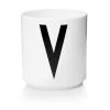 Tasse Blanche Design Letters Porcelaine Blanc -Boutique Cristal d'Arques tasse blanche design letters porcelaine blanc 120