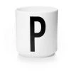 Tasse Blanche Design Letters Porcelaine Blanc -Boutique Cristal d'Arques tasse blanche design letters porcelaine blanc 30