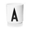 Tasse Blanche Design Letters Porcelaine Blanc -Boutique Cristal d'Arques tasse blanche design letters porcelaine blanc 78