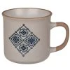 Out Of The Blue Tasse Blanche En Céramique Motif Carreaux -Boutique Cristal d'Arques tasse blanche en ceramique motif carreaux
