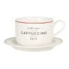 Maisons Du Monde Tasse Cappuccino Et Soucoupe En Porcelaine Blanche Et Rouge -Boutique Cristal d'Arques tasse cappuccino et soucoupe en porcelaine blanche et rouge 1000 1 26 231881 1