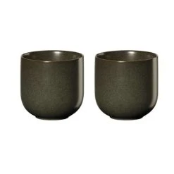 ASA SELECTION Tasse En Céramique Coppa Nori 0,2L - Lot De 2