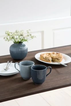 Kähler Design Tasse En Porcelaine Anthracite 33cl -Boutique Cristal d'Arques tasse en porcelaine anthracite 33cl 2
