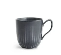 Kähler Design Tasse En Porcelaine Anthracite 33cl