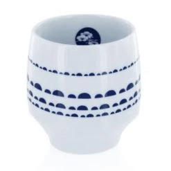 Aromandise Tasse En Porcelaine Avec Motifs Bleus 0,35L
