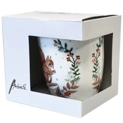 AMBIENTE Tasse En Porcelaine Fine écureuil -Boutique Cristal d'Arques tasse en porcelaine fine ecureuil 2