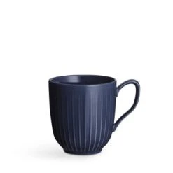 Kähler Design Tasse En Porcelaine Anthracite 33cl -Boutique Cristal d'Arques tasse en porcelaine indigo 33cl hammershoi