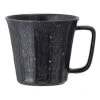 Bloomingville Tasse En Porcelaine Noire -Boutique Cristal d'Arques tasse en porcelaine noire