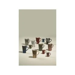 Villa Collection Tasse Expresso En Argile Bleu Nuit - Lot De 4 -Boutique Cristal d'Arques tasse expresso en argile bleu nuit lot de 4 2