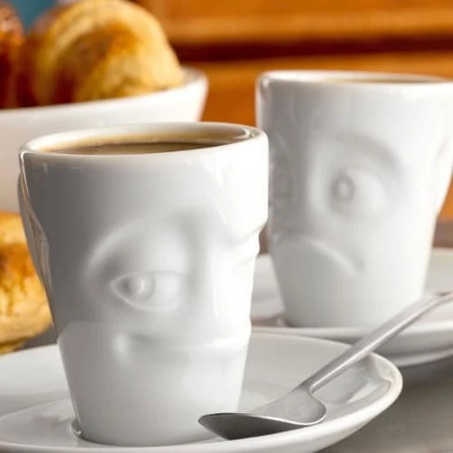 Tassen Tasse Expresso En Porcelaine Heureux 80ml 5 Tassen Tasse Expresso En Porcelaine Heureux 80ml – Image 3