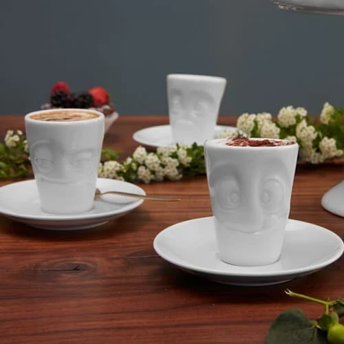 Tassen Tasse Expresso En Porcelaine Heureux 80ml 7 Tassen Tasse Expresso En Porcelaine Heureux 80ml – Image 5