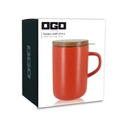OGO Living Tisanière Avec Couvercle En Grès Et Acacia 475 Ml -Boutique Cristal d'Arques tisaniere avec couvercle en gres et acacia 475 ml 19