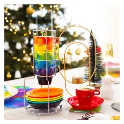 Pylones Tour De Tasses Espresso 100ml -Boutique Cristal d'Arques tour de tasses espresso 100ml 2