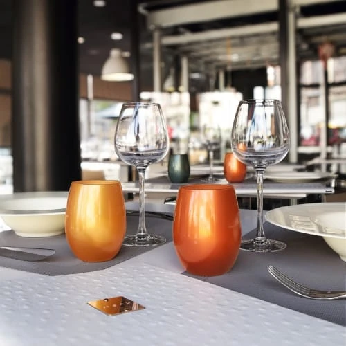 Chef & Sommelier Verre à Eau Cuivré 36cl - Lot De 6 4 Chef & Sommelier Verre à Eau Cuivré 36cl - Lot De 6 – Image 2