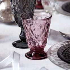 La Rochère Verre à Eau En Verre Améthyste - Lot De 6 6 La Rochère Verre à Eau En Verre Améthyste - Lot De 6 -Boutique Cristal d'Arques verre a eau en verre amethyste lot de 6 1