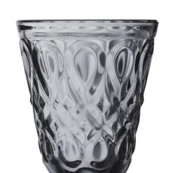 La Rochère Verre à Eau En Verre Anthracite - Lot De 6 -Boutique Cristal d'Arques verre a eau en verre anthracite lot de 6 3