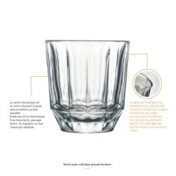 La Rochère Verre à Eau En Verre Transparent - Lot De 6 -Boutique Cristal d'Arques verre a eau en verre transparent lot de 6 3