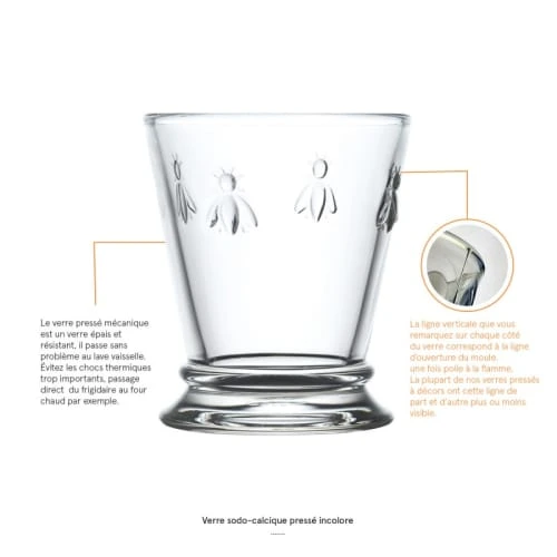 La Rochère Verre à Eau En Verre Transparent - Lot De 6 6 La Rochère Verre à Eau En Verre Transparent - Lot De 6 – Image 4