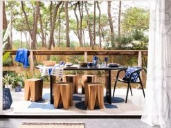 Maisons Du Monde Verre à Pied En Verre Bleu - Lot De 6 -Boutique Cristal d'Arques verre a pied en verre bleu 1000 7 38 225087 2