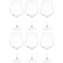 Maisons Du Monde Verre à Pied En Verre H22 - Lot De 6