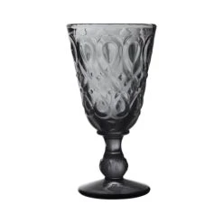 La Rochère Verre à Pied Mécanique En Verre Anthracite - Lot De 6
