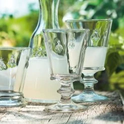 La Rochère Verre à Pied Mécanique En Verre Transparent - Lot De 6 -Boutique Cristal d'Arques verre a pied mecanique en verre transparent lot de 6 47