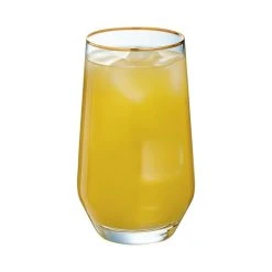 Cristal D'Arques Verre Forme Haute Bord Or 40cl - Lot De 4 -Boutique Cristal d'Arques verre forme haute bord or 40cl lot de 4 2