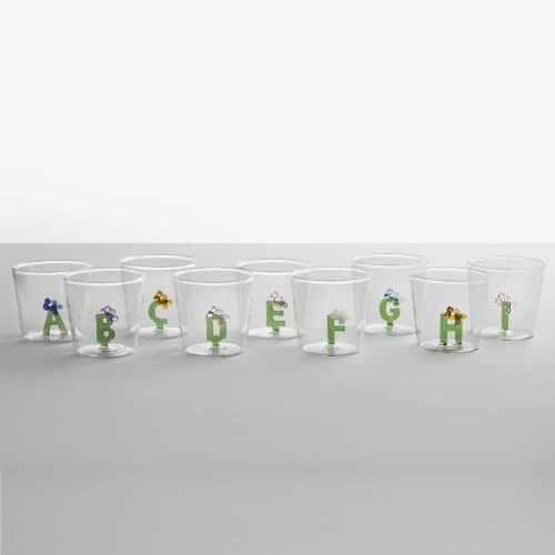 Ichendorf Verre Tumbler Alfabeto 4 Ichendorf Verre Tumbler Alfabeto – Image 2