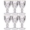 Wadiga Verres à Eau En Verre Bordure Dorée 25,4cl - Lot De 6 -Boutique Cristal d'Arques verres a eau en verre bordure doree 25 4cl lot de 6