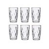 Wadiga Verres à Eau En Verre Transparent Et Bordure Dorée 34cl - Lot De 6 -Boutique Cristal d'Arques verres a eau en verre transparent et bordure doree 34cl lot de 6